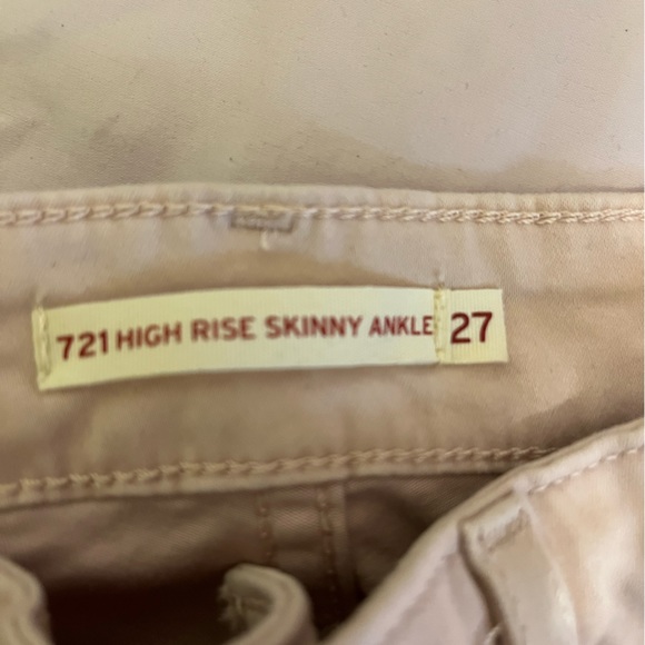 721 High Rise Skinny Ankle by Levi’s - Picture 2 of 3